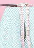 Cambric Cotton In Zigzag Print